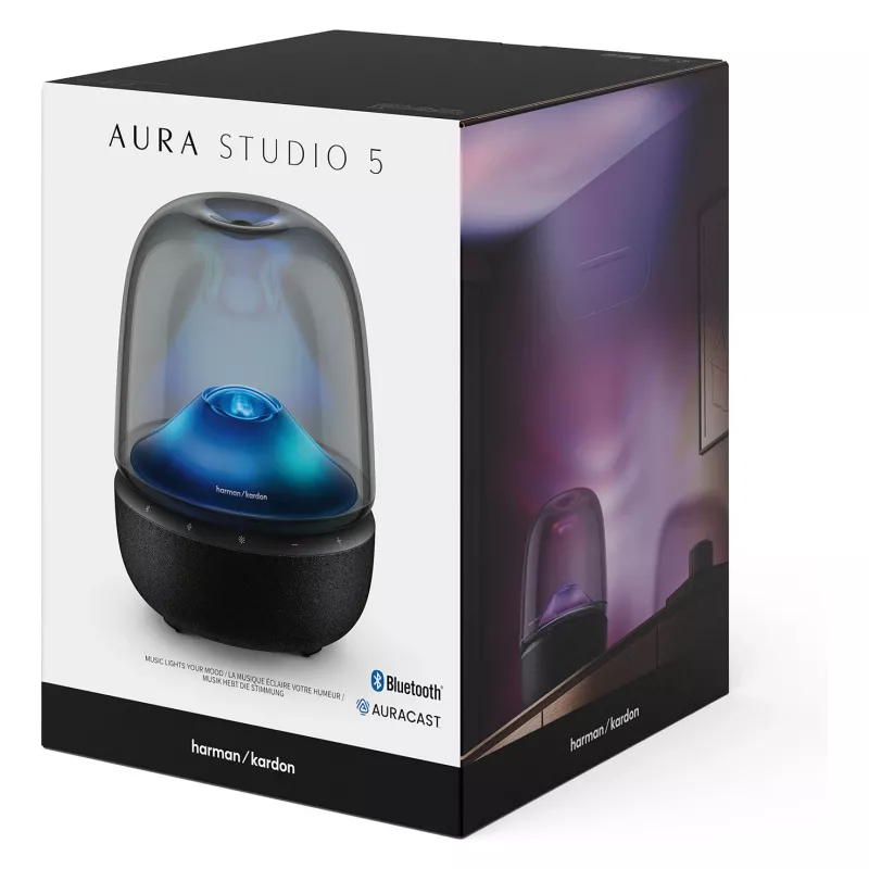 Harman Kardon Aura Studio 5 μαύρο Ασύρματο ηχείο σπιτιού