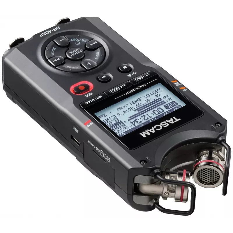 Tascam DR-40XP Φορητός ψηφιακός εγγραφέας με USB-Audiointerface