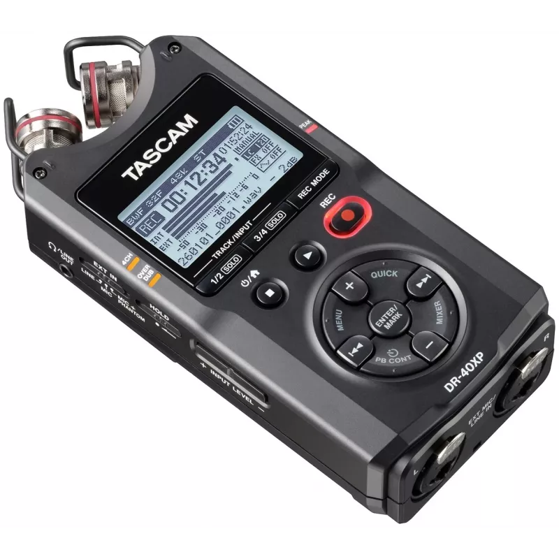 Tascam DR-40XP Φορητός ψηφιακός εγγραφέας με USB-Audiointerface
