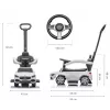 MILLY MALLY Ride On MERCEDES C-Class S Λευκό