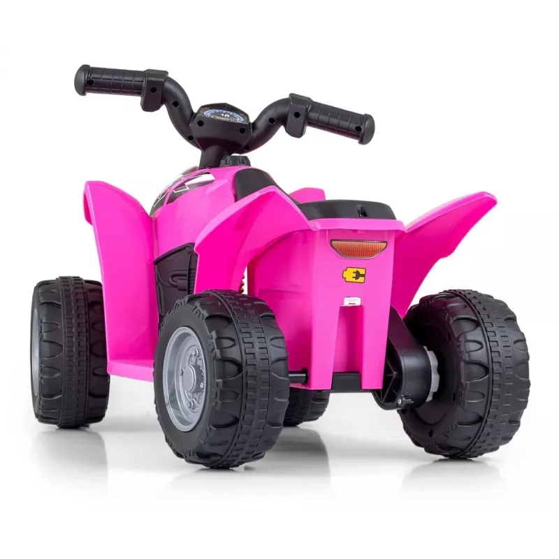 MILLY MALLY Quad Honda ATV μπαταρίας ροζ