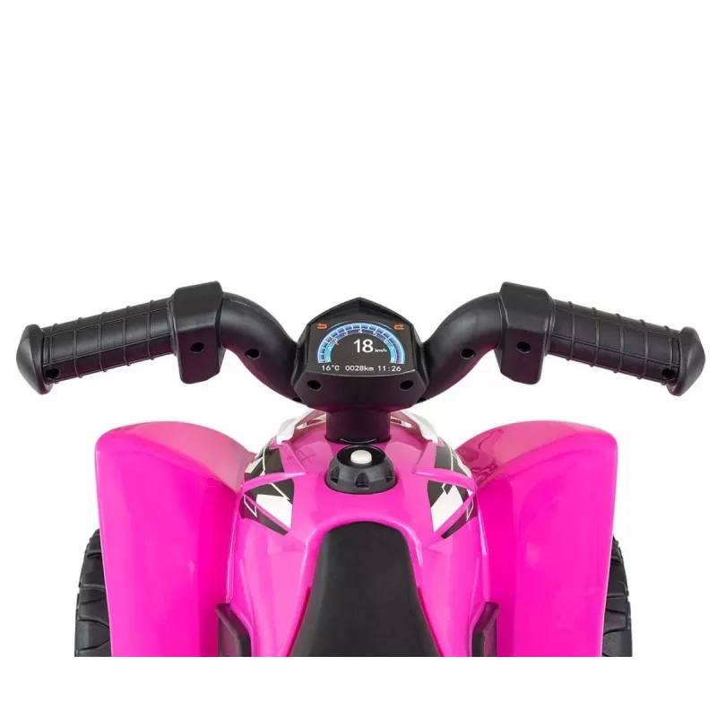 MILLY MALLY Quad Honda ATV μπαταρίας ροζ