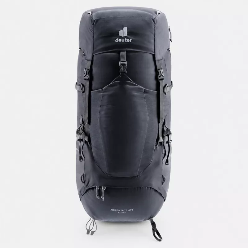 Deuter Aircontact Lite 40+10 Σακίδιο πλάτης Μαύρο/Γκρι