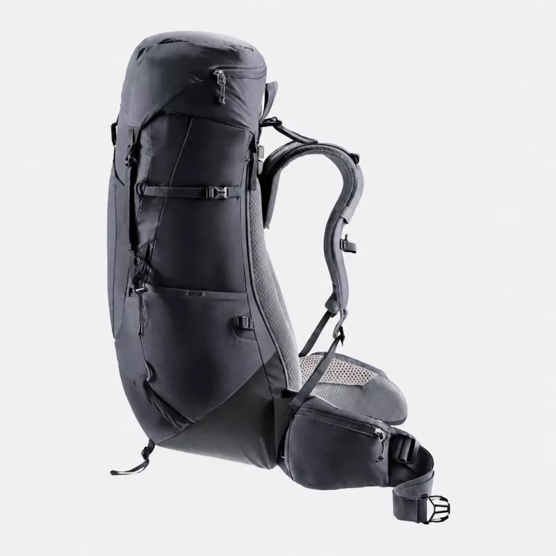Deuter Aircontact Lite 40+10 Σακίδιο πλάτης Μαύρο/Γκρι