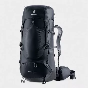 Deuter Aircontact Lite 40+10 Σακίδιο πλάτης Μαύρο/Γκρι