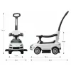 MILLY MALLY Ride-On Push Car Porsche Cayenne λευκό