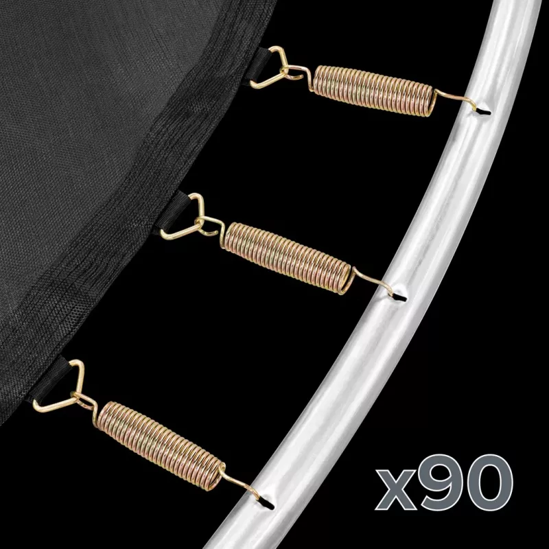 REBEL Active Trampoline PRO 15ft/457cm - Μαύρο/Μπλε