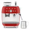 Smeg 50's Style Πλήρως Αυτόματη Μηχανή Καφέ EGF03RDEU Κόκκινο