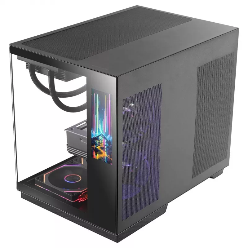 Tacens Mars Gaming MCMIRAGE Κουτί υπολογιστή Midi-Tower Μαύρο