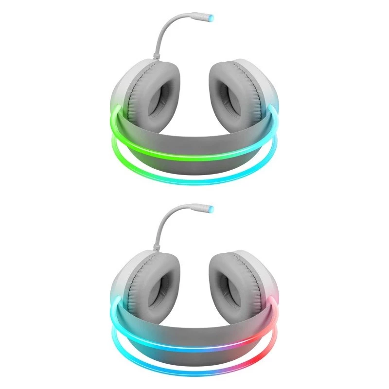 Defender Eclipse RGB Gaming Headset Λευκό