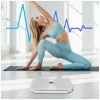 AWEI SS1 Πολυλειτουργική ζυγαριά σώματος με Bluetooth 5.0, λευκό