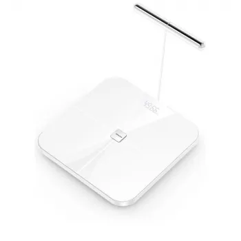 AWEI SS1 Πολυλειτουργική ζυγαριά σώματος με Bluetooth 5.0, λευκό