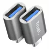Trust Calyx Προσαρμογέας USB-C σε USB-A, συσκευασία 2 τεμ.