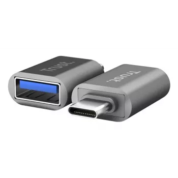 Trust Calyx Προσαρμογέας USB-C σε USB-A, συσκευασία 2 τεμ.