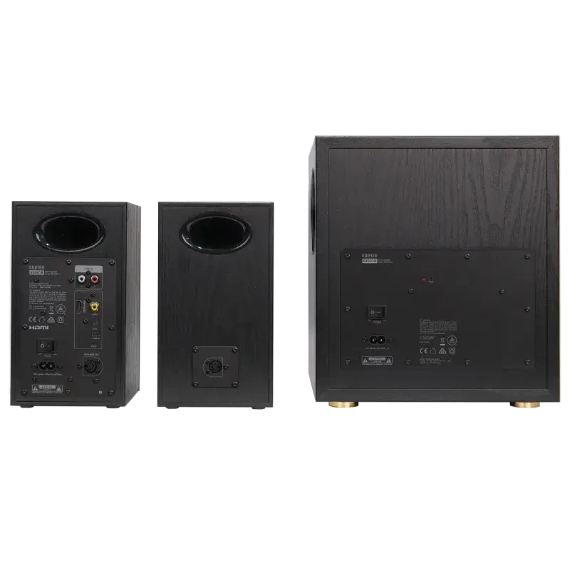 Edifier S355DB 2.1 Σύστημα Ηχείων Ραφιέρας με Subwoofer, Μαύρο