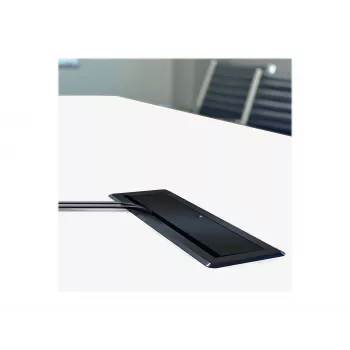 StarTech.com Dual-Module Κουτί σύνδεσης τραπεζιού συνεδριάσεων - Προσαρμόσιμο - Επίπεδο με την επιφάνεια - Μαύρο