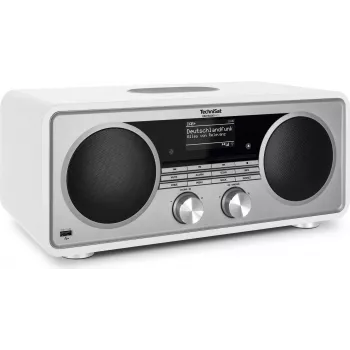 TechniSat DigitRadio 602 Internet Analog & Digital Ασημί - Λευκό