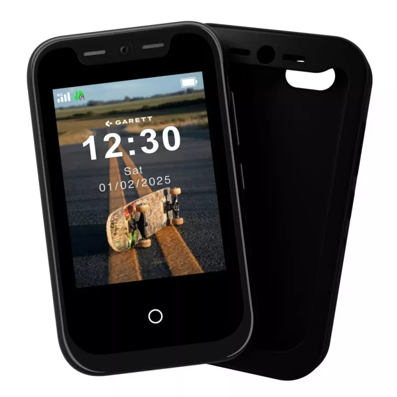 Garett OneKid Phone μαύρο