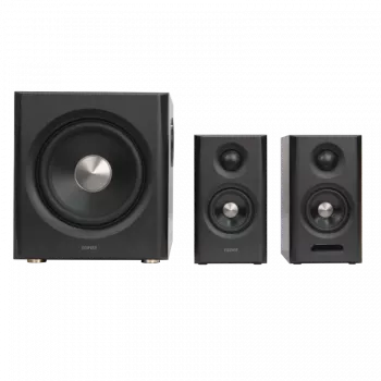 Edifier S355DB 2.1 Σύστημα ηχείων ραφιού με subwoofer, Καρυδιά