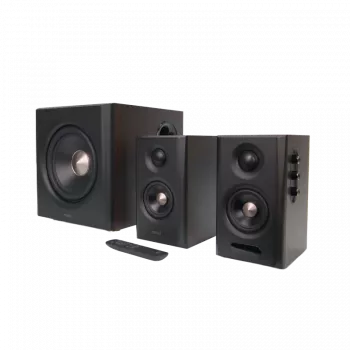Edifier S355DB 2.1 Σύστημα ηχείων ραφιού με subwoofer, Καρυδιά