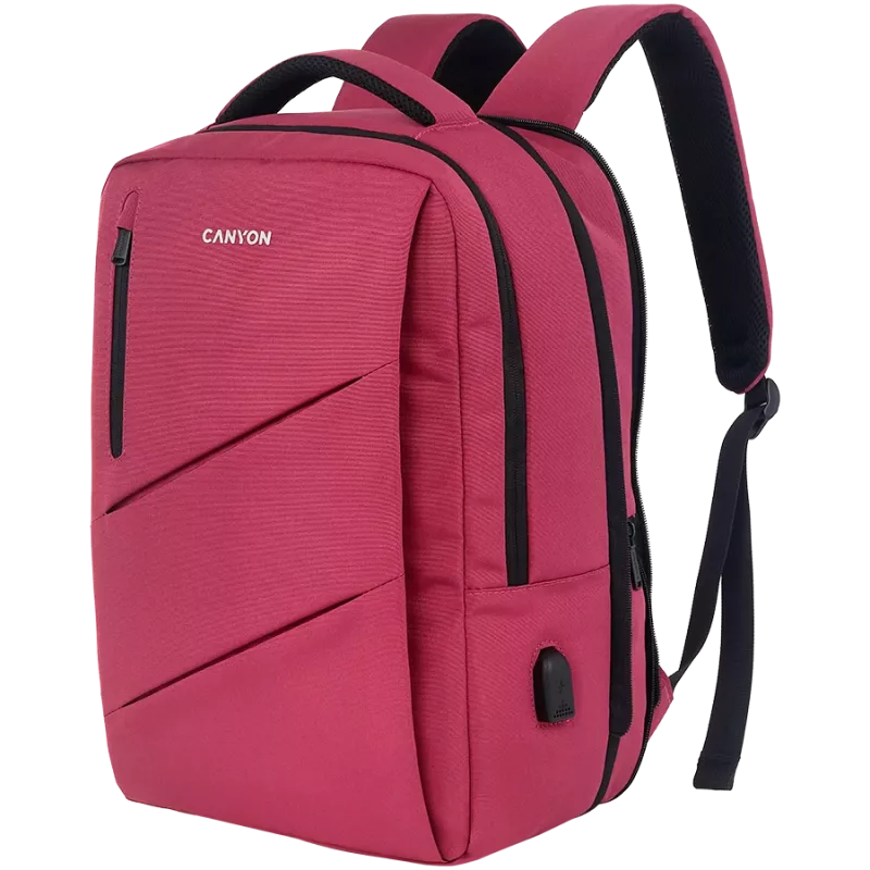 CANYON Σακίδιο Πλάτης BPE-5 Urban USB 15.6 Ίντσες Κόκκινο