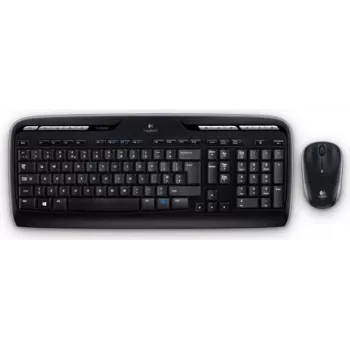 Logitech Wireless Desktop MK330 Ισπανικό Πληκτρολόγιο και Ποντίκι Σετ