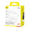 Baseus Compact 5000mAh 20W USB-C Power Bank Λευκό