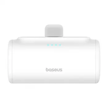 Baseus Compact 5000mAh 20W USB-C Power Bank Λευκό