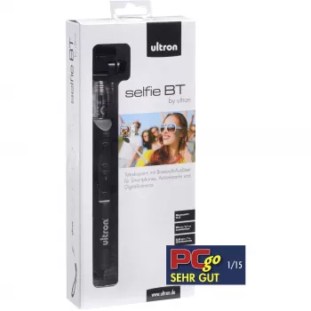 Ultron Selfie Stick Τηλεσκοπικό Μπαστούνι με Bluetooth Απομακρυσμένο Χειριστήριο