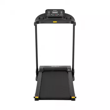 REBEL ACTIVE RBA-1001 Πτυσσόμενος Ηλεκτρικός Διάδρομος με Οθόνη LCD, 12 Προγράμματα, 12 km/h, Ασημί/Μαύρο