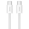 Baseus Superior Καλώδιο δεδομένων USB C σε USB C 1 m 30 W Λευκό