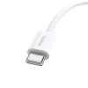 Baseus Superior Καλώδιο δεδομένων USB C σε USB C 1 m 30 W Λευκό