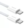 Baseus Superior Καλώδιο δεδομένων USB C σε USB C 1 m 30 W Λευκό