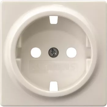 Siemens 5UH1044 κάλυμμα πρίζας χωρίς μηχανισμό 55x55mm τιτάνιο λευκό (DELTA miro)