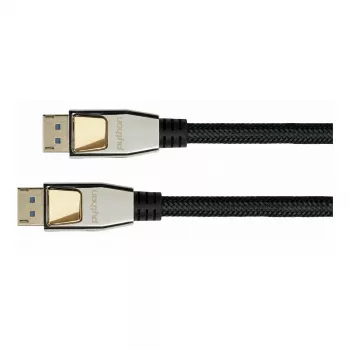 GoodConnections Python Καλώδιο DisplayPort 2.0 0,5m Μαύρο Βύσματα από μέταλλο 54 Gbit/s UHBR 13.5 4K 240Hz 8K 60Hz