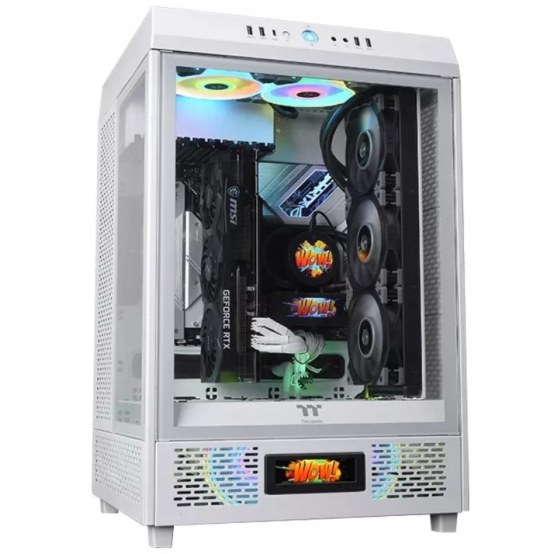Thermaltake LCD Panel Kit Snow White για The Tower 500