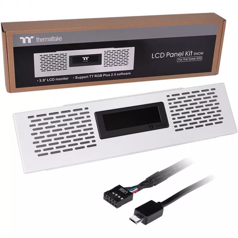 Thermaltake LCD Panel Kit Snow White για The Tower 500