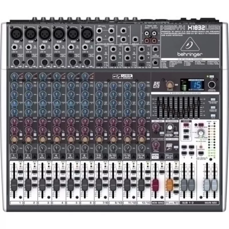 Behringer X1832USB Μίκτης Ήχου 18 Κανάλια