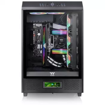 Thermaltake LCD Panel Kit Μαύρο για The Tower 500