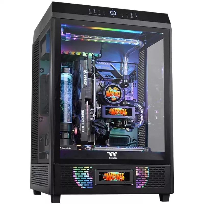 Thermaltake LCD Panel Kit Μαύρο για The Tower 500