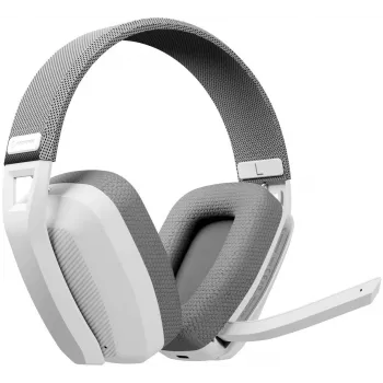 Rampage Blitz Ενσύρματο Gaming Headset Λευκό