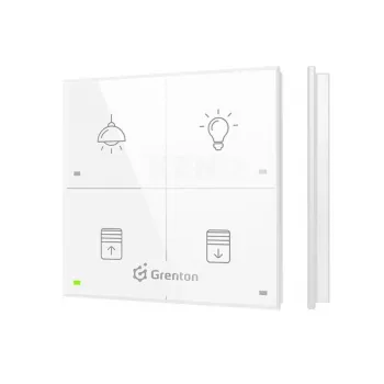 Grenton Touch Panel 4B TF-BUS Λευκό Γυαλί