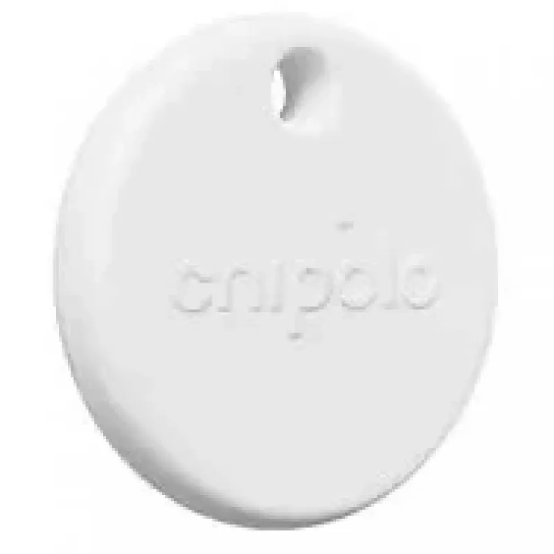Chipolo POP Universal Finder Λευκό - Bluetooth Tracker για Apple Find My & Android, IP55