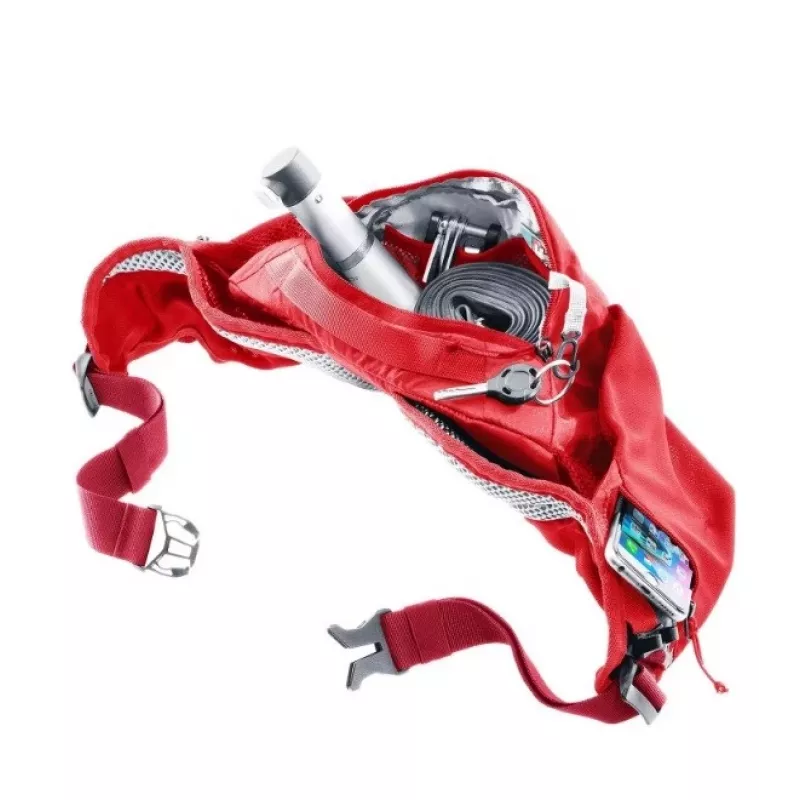 Deuter Pulse 3 Τσάντα Μέσης 3L Cherry-Masala Κόκκινο