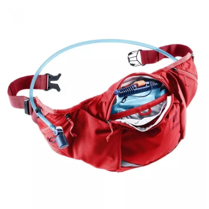 Deuter Pulse 3 Τσάντα Μέσης 3L Cherry-Masala Κόκκινο