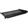 VALUE Ράφι 19 ιντσών 1U Βάθος 250 mm Ικανότητα Φόρτωσης 10 kg