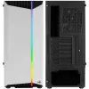 Aerocool Bionic V1 Midi-Tower, RGB, Tempered Glass - Μαύρο/Λευκό