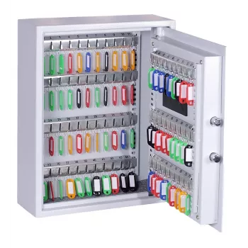 OLYMPIA GOsafe 50B Χρηματοκιβώτιο Κλειδιών, Πολυπροπυλένιο (PP), γκρι, 71 Γάντζοι, Κωδικός, 450 x 360 x 120 mm