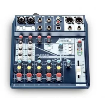 Soundcraft Notepad-8FX αναλογική κονσόλα μίξης με εφέ Lexicon