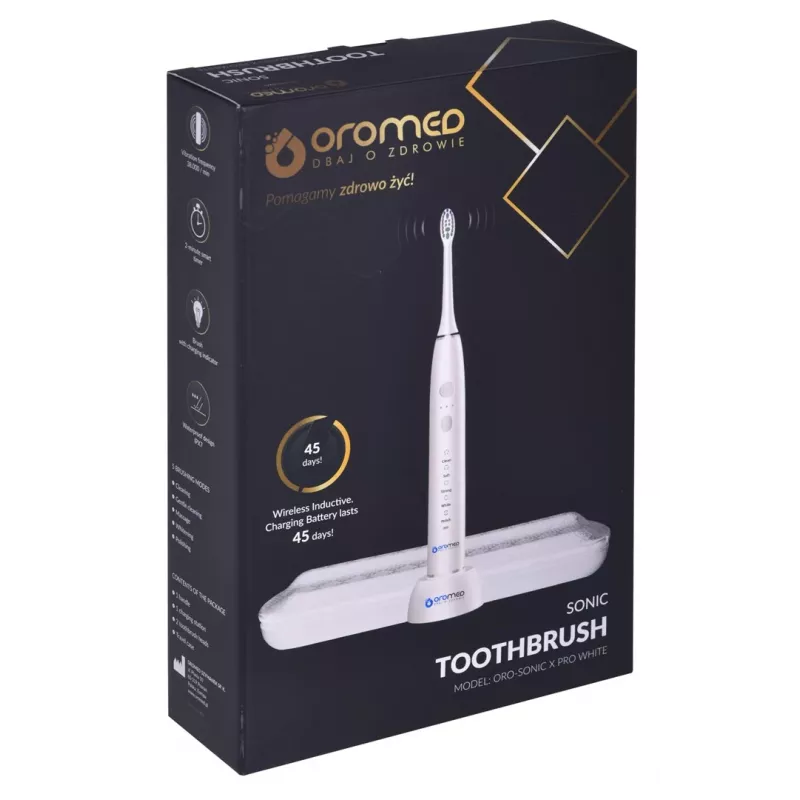 oromed ORO-SONIC X PRO WHITE ηλεκτρική οδοντόβουρτσα